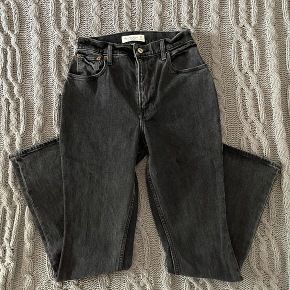 Abercrombie & Fitch Black Jeans - Picture 1 of 4